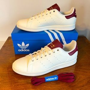 ADIDAS Stan Smith White Burgundy